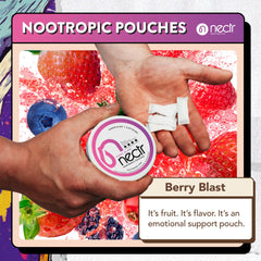 Nectr compact pack with 16 pouches displayed for daily use