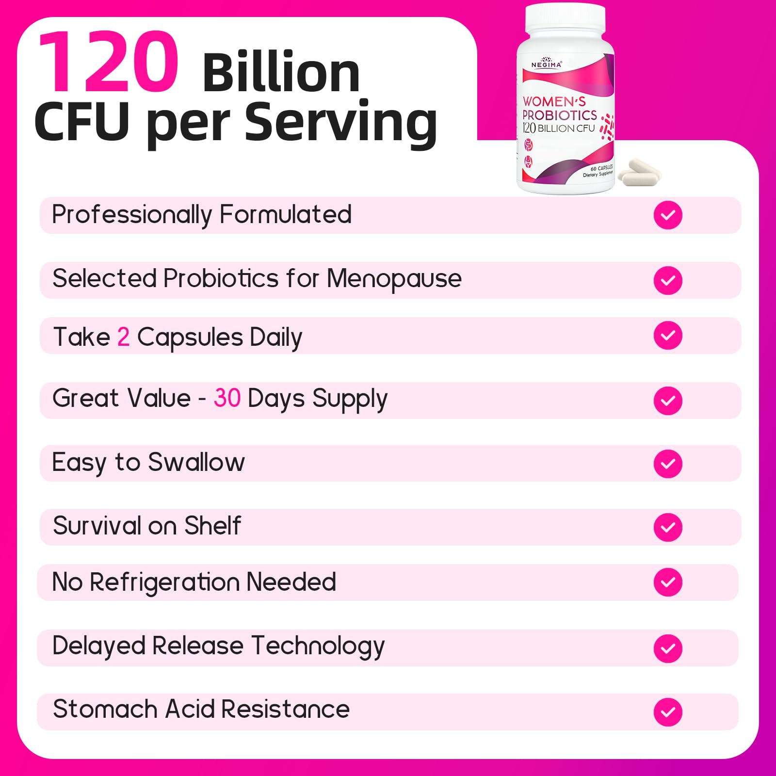 Negima 13-in-1 blend graphic highlights synergistic ingredients for balanced wellness