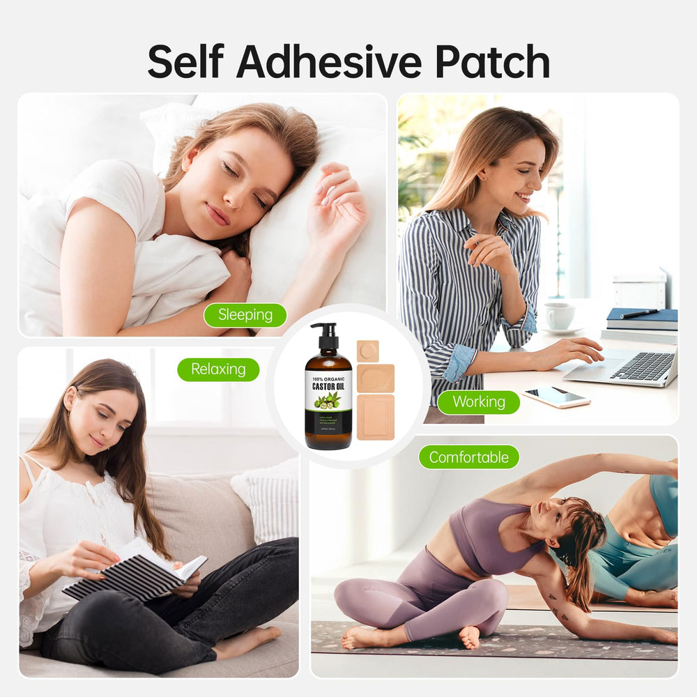 Leak-proof, super-absorbent cotton core behind NEJUATY patches ensures clean results.