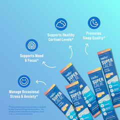 Nello Supercalm ashwagandha-ksm66 close-up highlighting stress-support botanicals