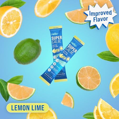 Nello SuperCalm lemon lime canister for convenient daily balance.