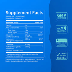 Nello Supercalm magnesium glycinate for restful nights.