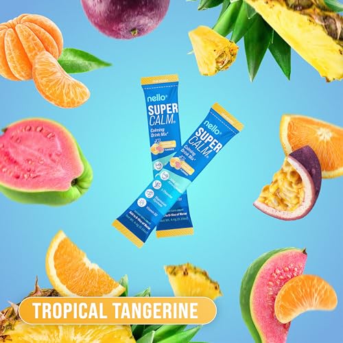 Nello SuperCalm Tropical Tangerine canister for daily relaxation and balance.
