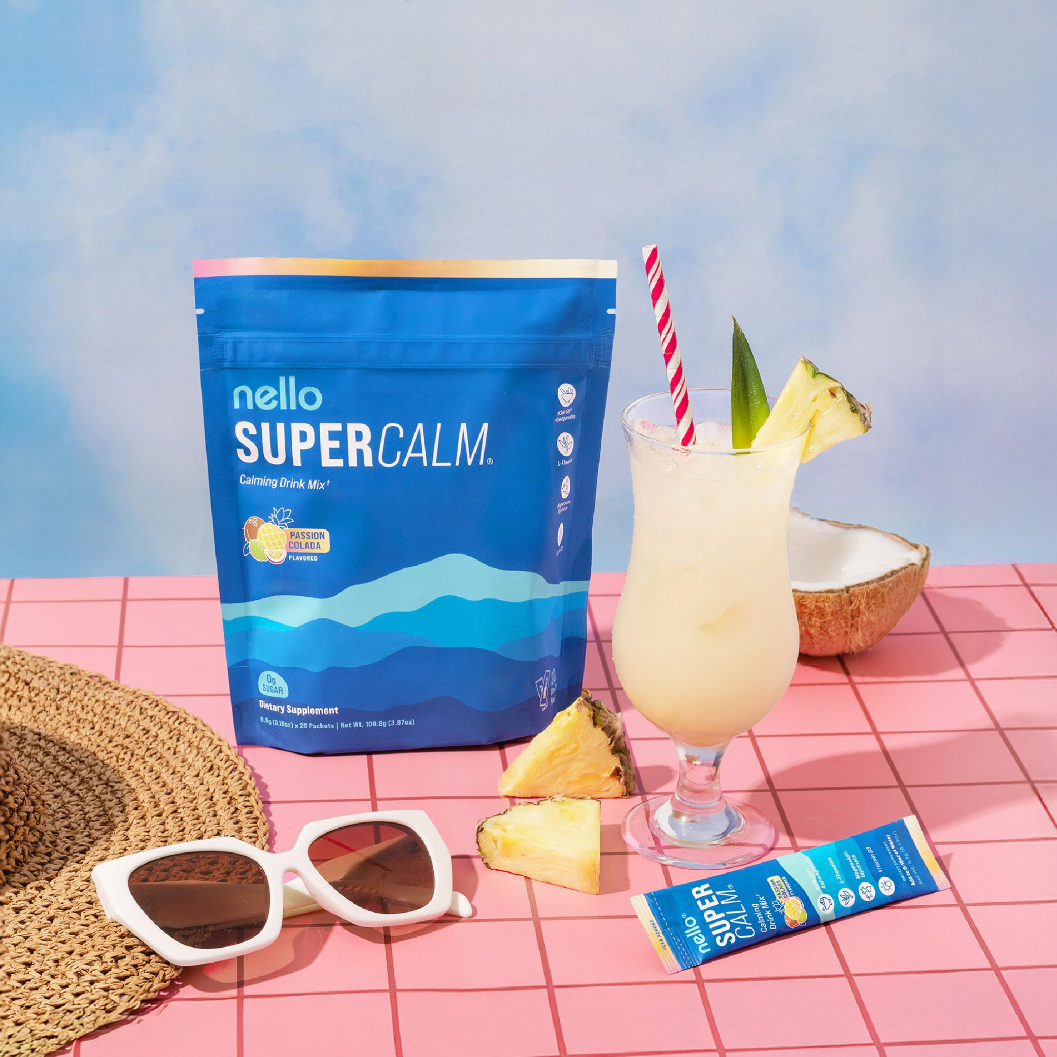 Nello Supercalm vitamin d3 supports daily vitality.