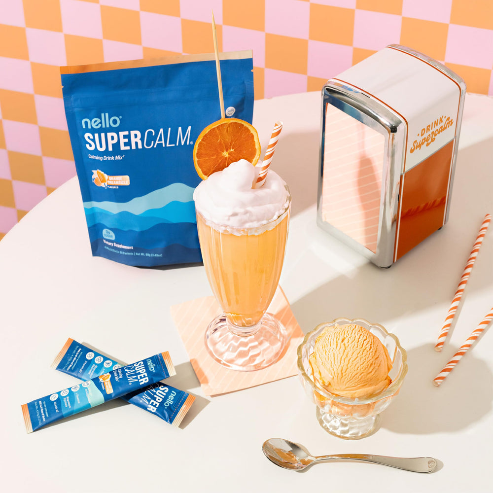 Nello SuperCalm vitamin D3 supports mood and daily wellness.