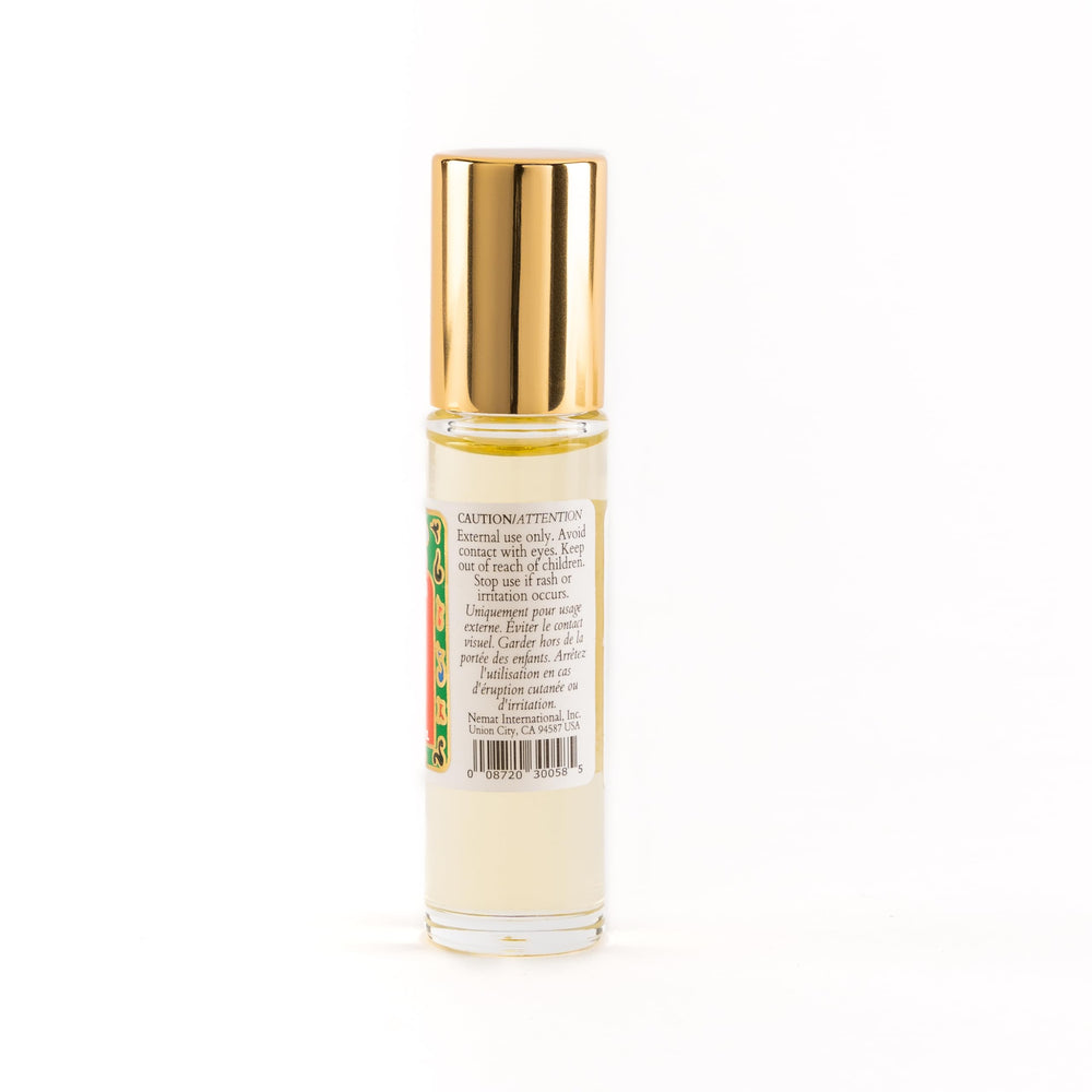 Nemat Egyptian Musk on skin at wrist showcasing subtle, enduring aroma.