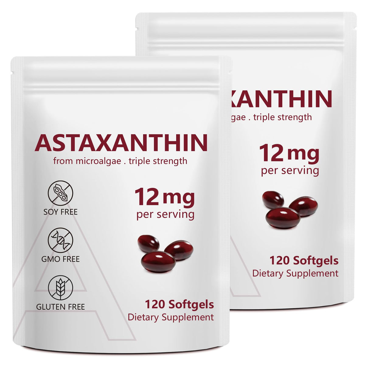 NenMaoKeNu astaxanthin softgel bottle for daily antioxidant support.