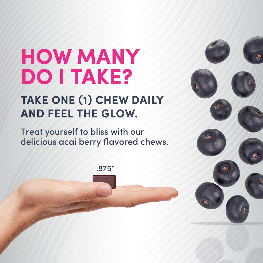 NeoCell Biotin Beauty Soft Chews gluten-free and non-GMO daily supplement.