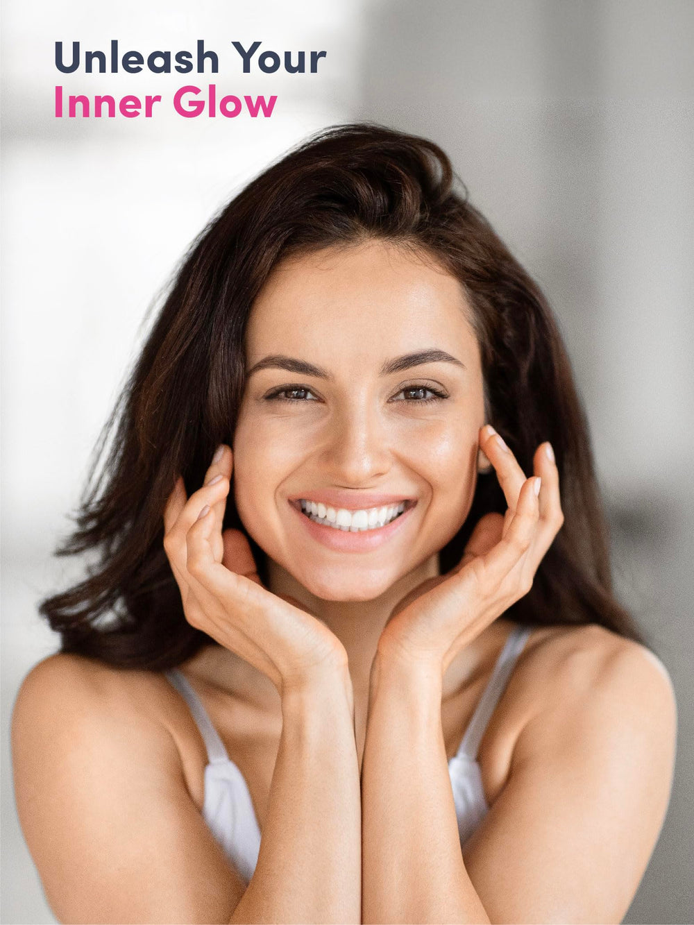 NeoCell Collagen Plus Vitamin C tablets on kitchen counter show easy daily ritual.