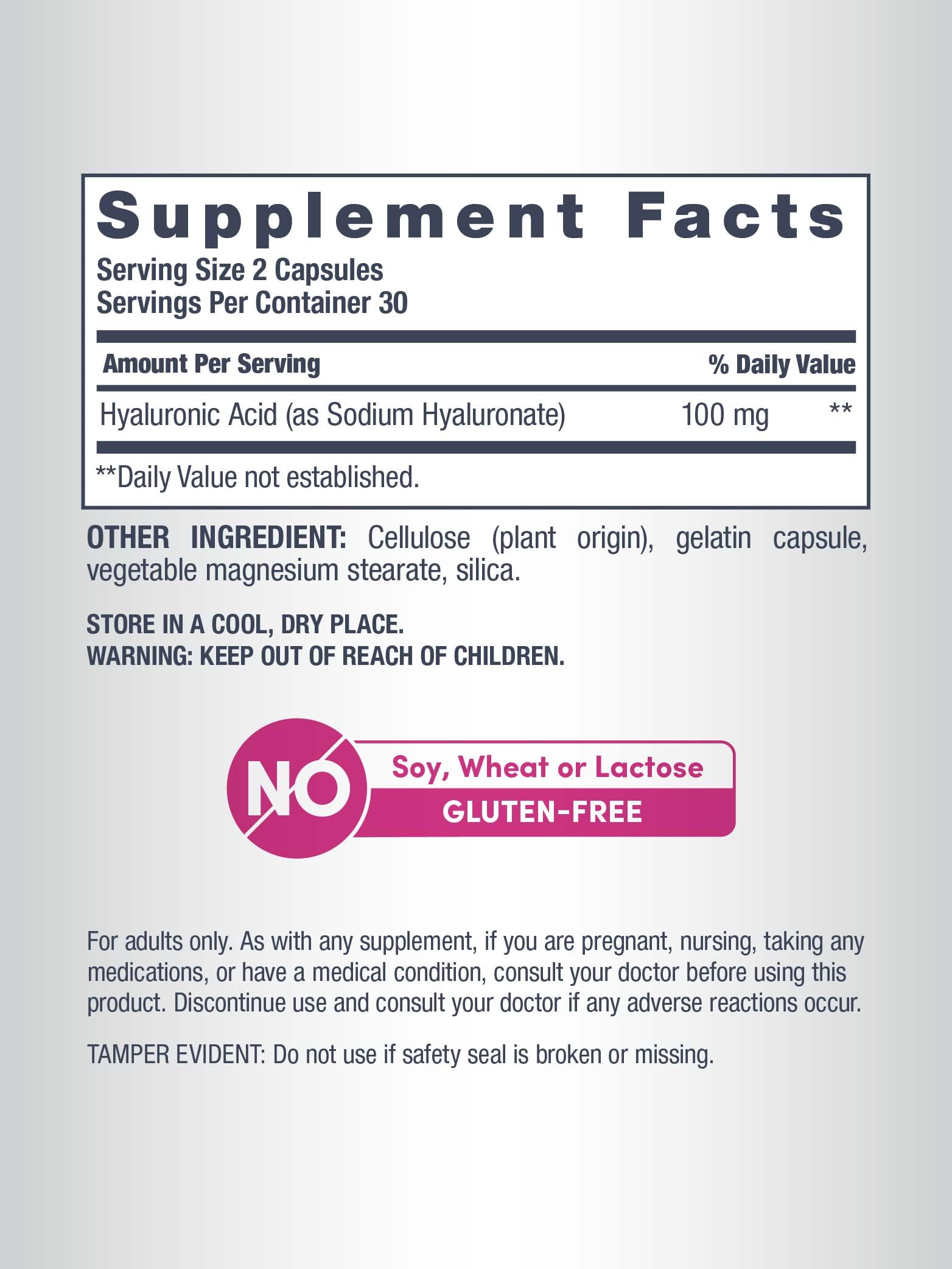 NeoCell Hyaluronic Acid Capsules with skincare products for daily routine