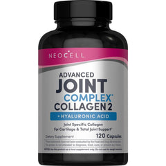 NeoCell Joint Complex bottle front with 120 capsules for daily joint support.