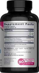 Close-up of NeoCell Joint Complex capsules showing smooth coating.