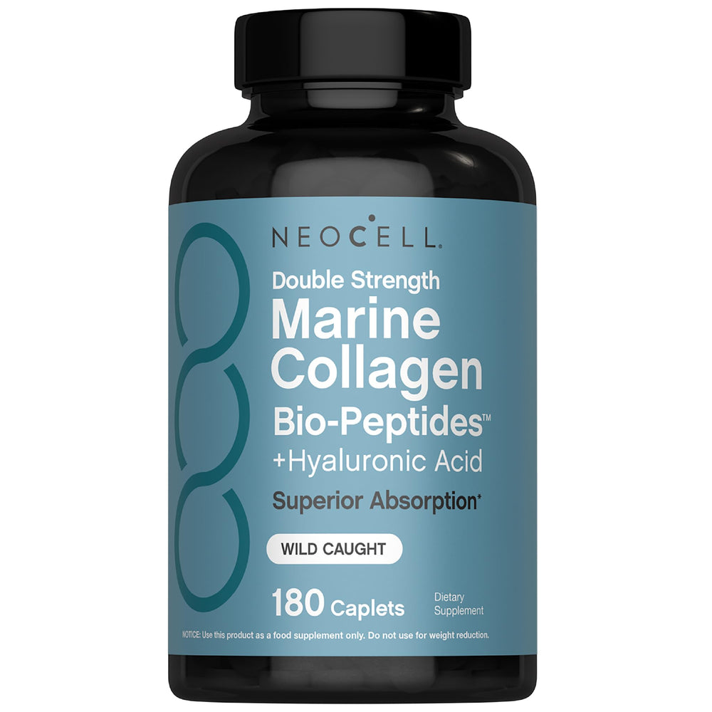 NeoCell Marine Collagen Bio-Peptides caplets for daily skin support and radiance