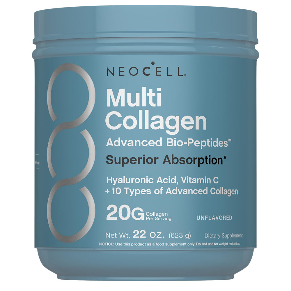 NeoCell Multi Collagen bottle — unflavored powder for daily beauty support.