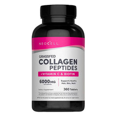 NeoCell Super Collagen + C bottle front view for daily wellness support.