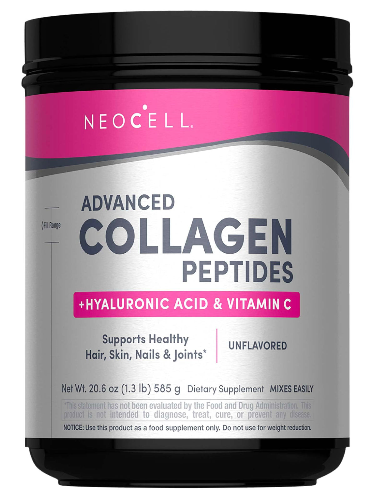 NeoCell Super Collagen powder in tub supports daily collagen routine