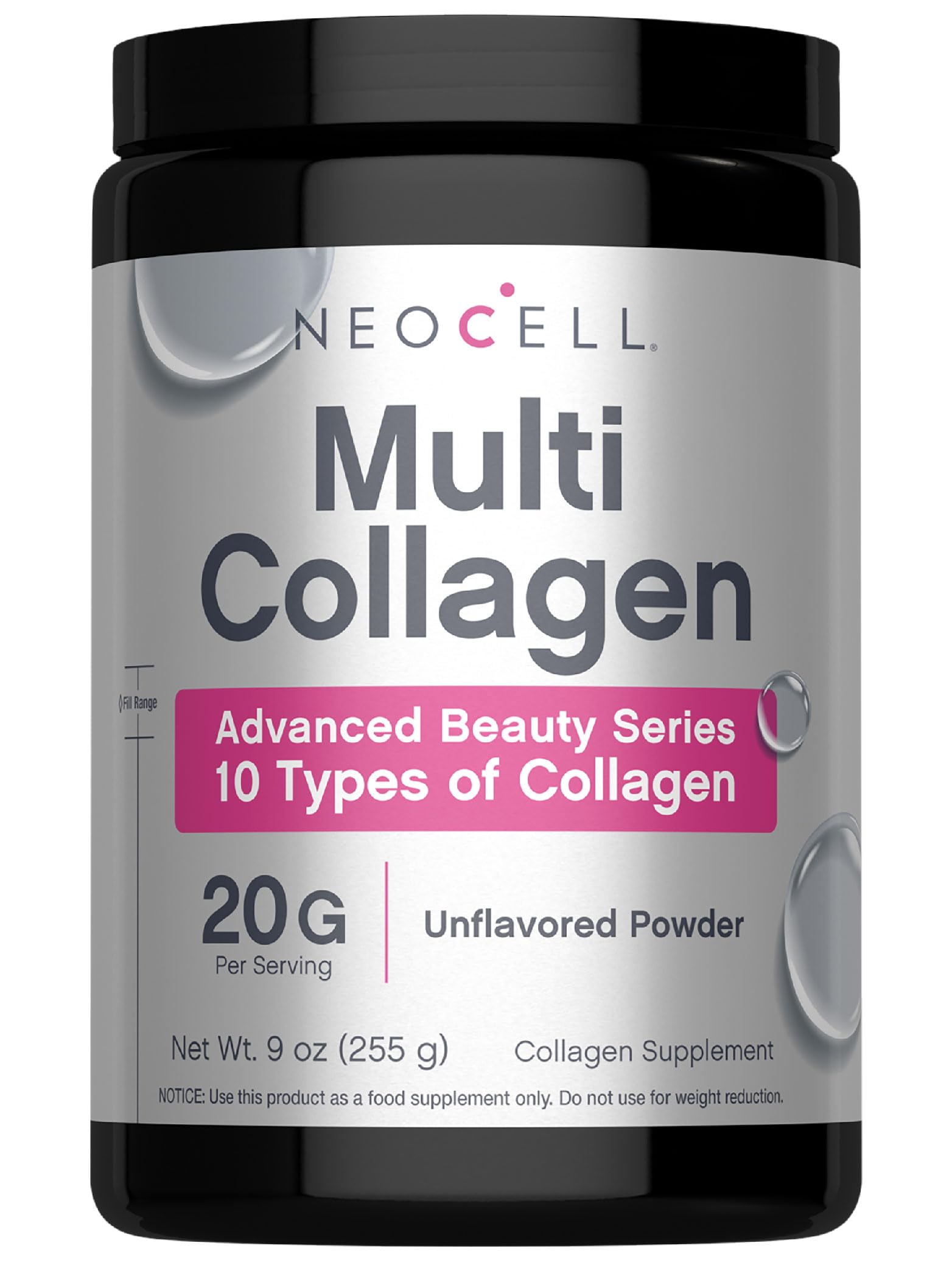 NeoCell Super Multi Collagen Bottle ready for daily skin, hair, and nails support.