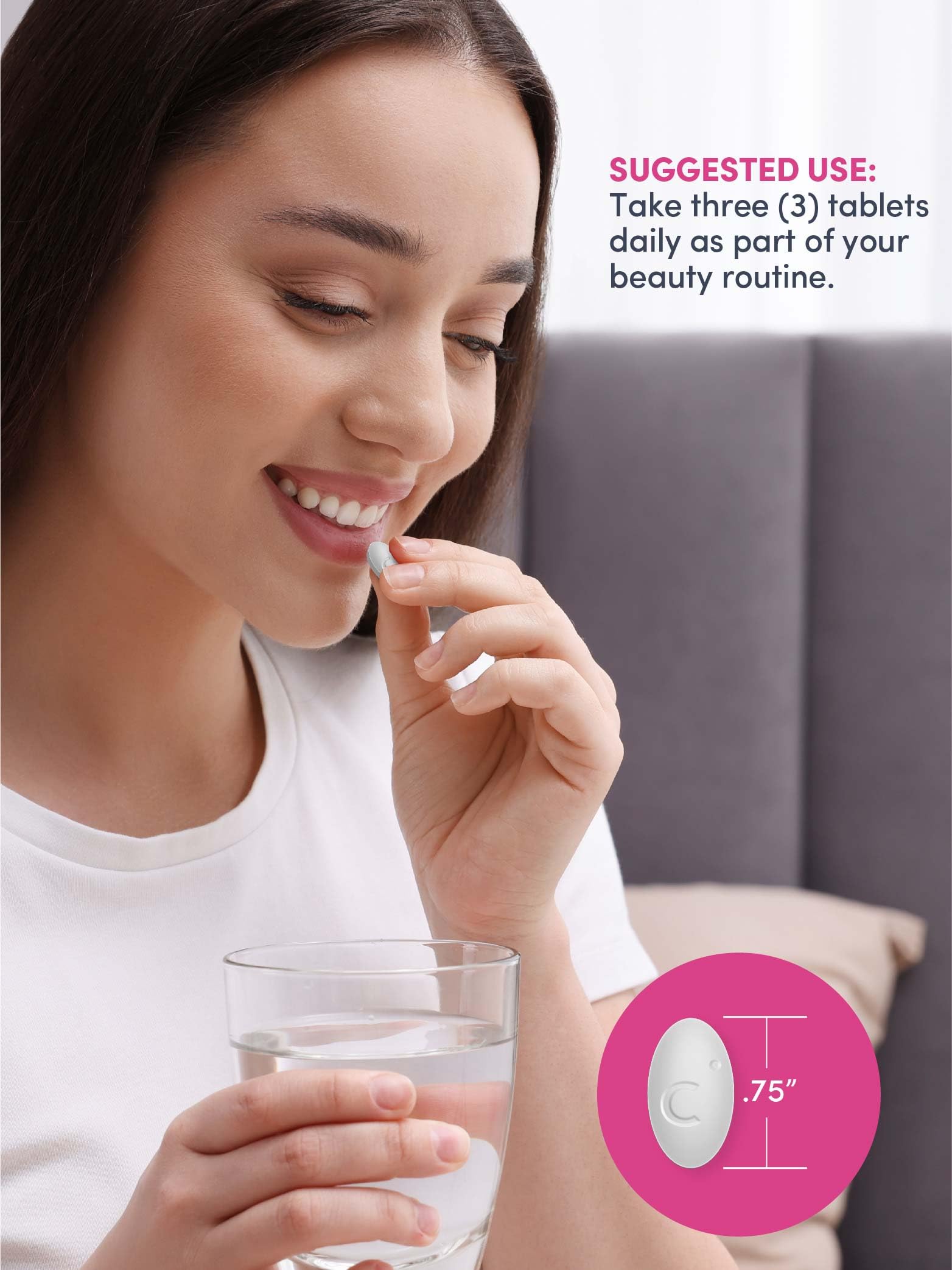 Graphic highlighting the 10 collagen types in NeoCell formula