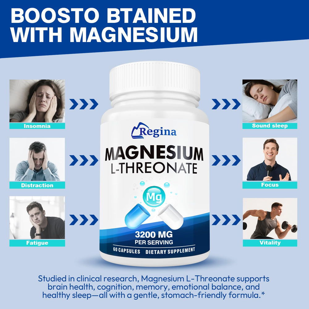 NEOGLI Neuro Magnesium L-Threonate ingredients panel emphasizes advanced absorption.