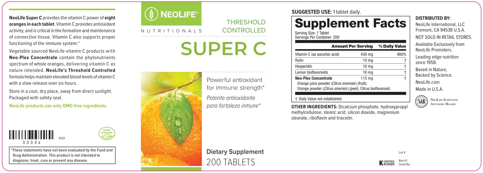 NeoLife Super C acerola cherries image emphasizing natural vitamin C sources.
