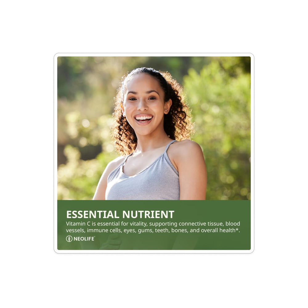 NeoLife Super C ingredients list with rutin and bioflavonoids for absorption.