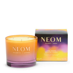 NEOM Cosy Nights 3-wick candle with warm glow for relaxed evenings