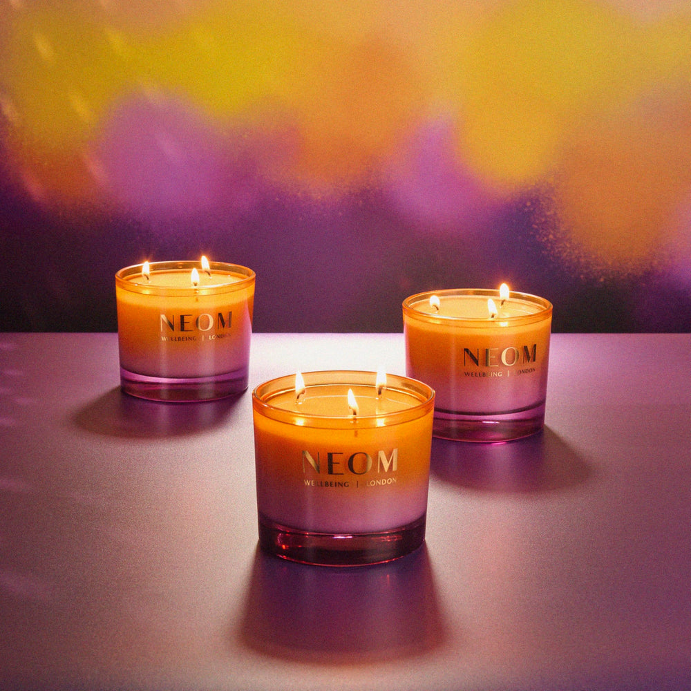 Room ambience enhanced by NEOM Cosy Nights warm fragrance
