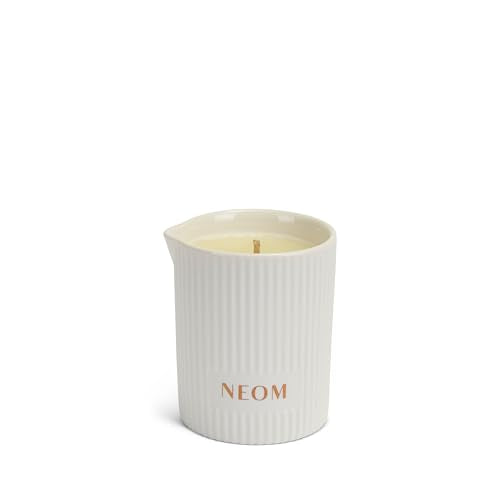 Neom Intensive Skin Treatment Candle with chamomile for calm evenings and gentle hydration.
