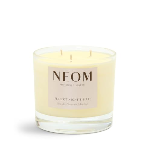 NEOM wax closeup highlighting natural ingredients and purity