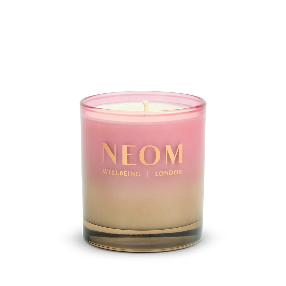 Fragrance notes of NEOM Sparkling Joy: ginger, lime and vetiver for energizing ambiance.