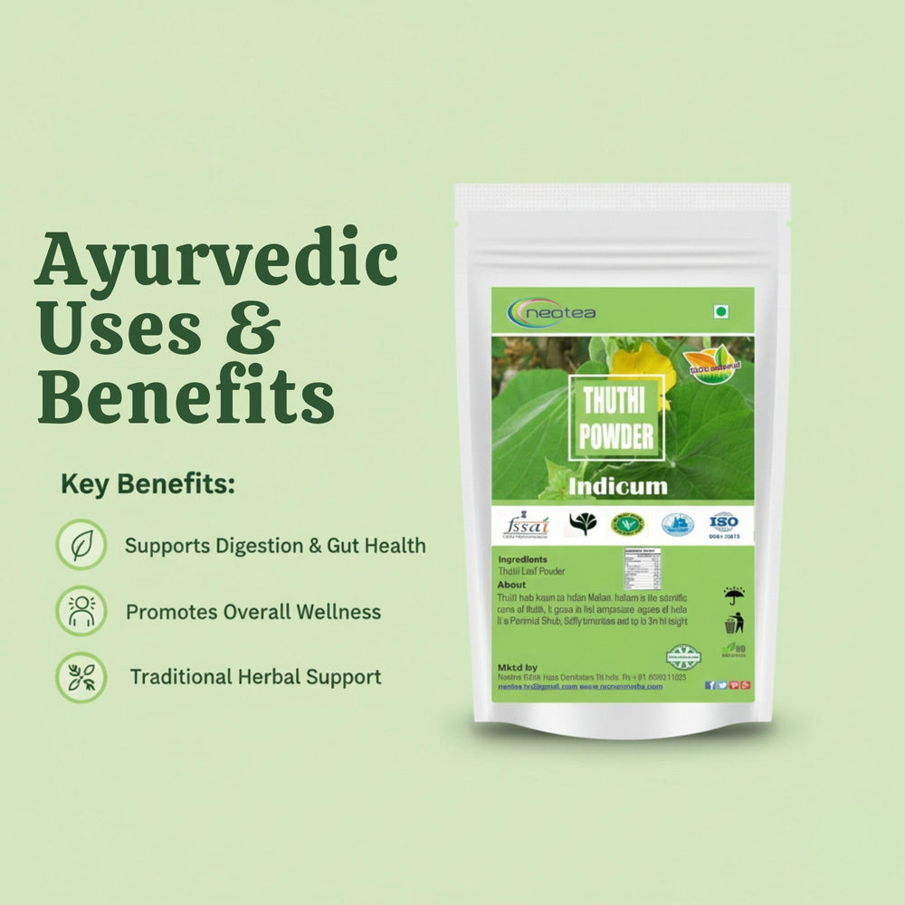 Neotea Abutilon Indicum Powder clean-ingredients-label supports transparency