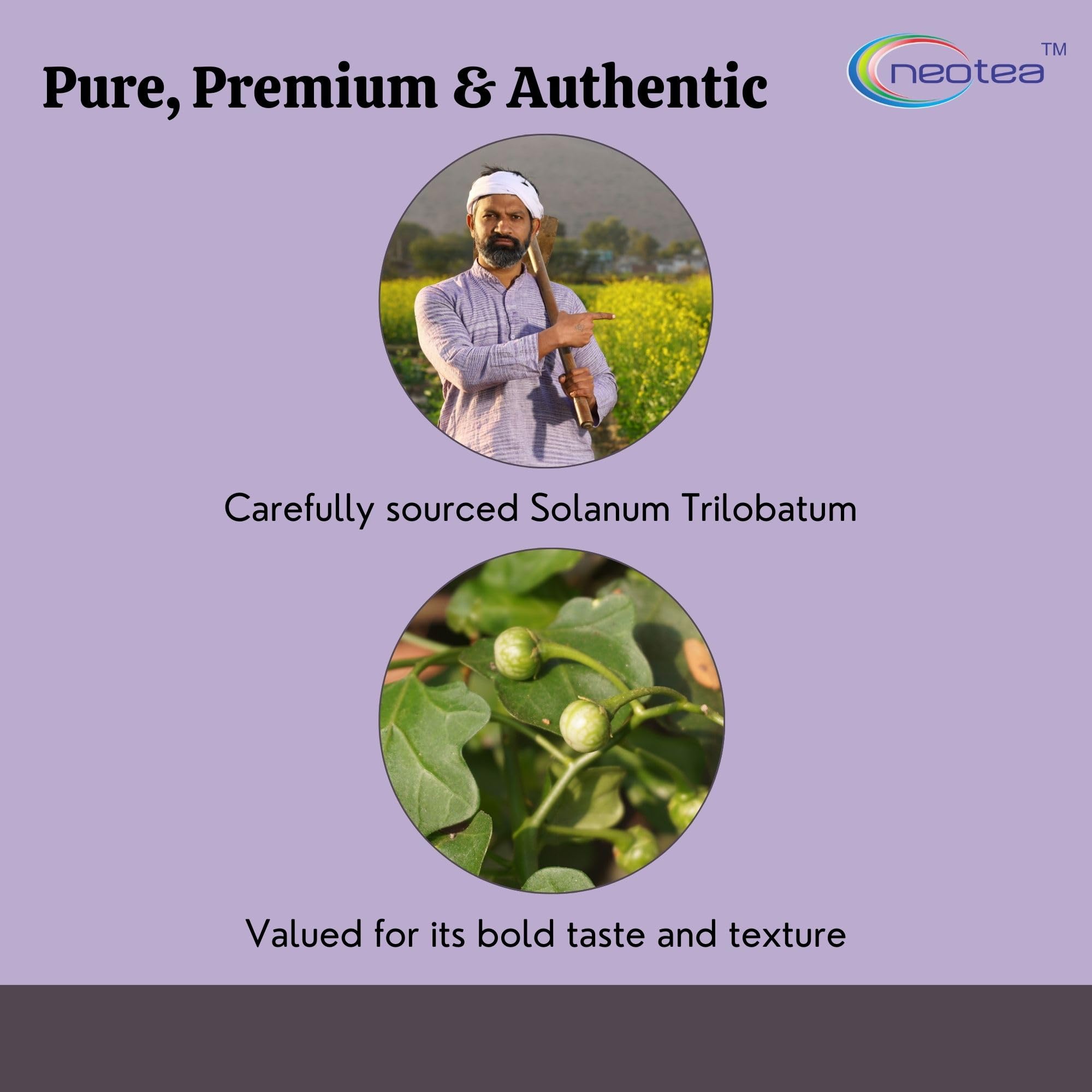 neotea Thuthuvalai powder seal ensuring freshness.