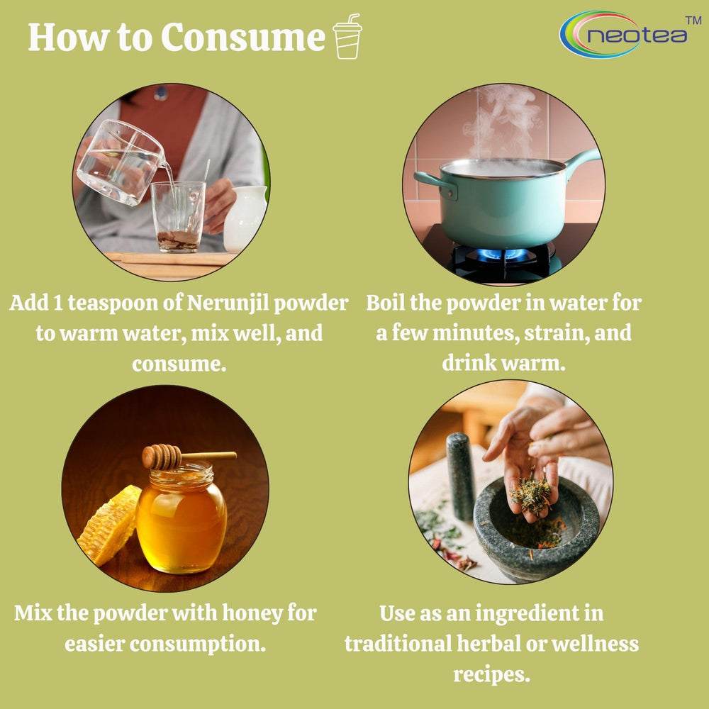 Applying the scalp paste from Neotea Nerunjil to targeted areas of concern.