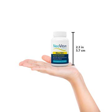 NeoVitin proprietary blend with turmeric, ginseng, and green tea for vitality.