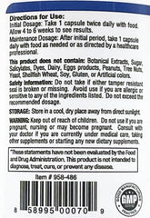 Nerv-Eze label highlights gluten-free, non-GMO for clean daily use.