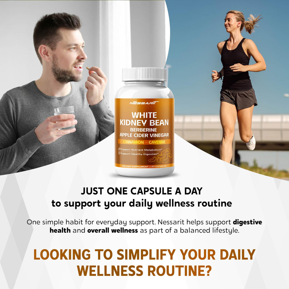 NESSARIT capsules closeup highlighting smooth texture for easy swallowing