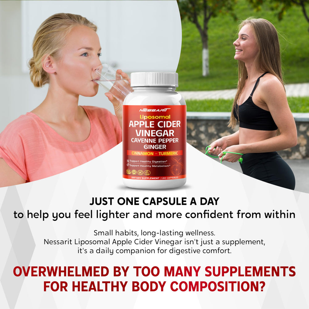 NESSARIT capsules designed for daily digestive and metabolic support