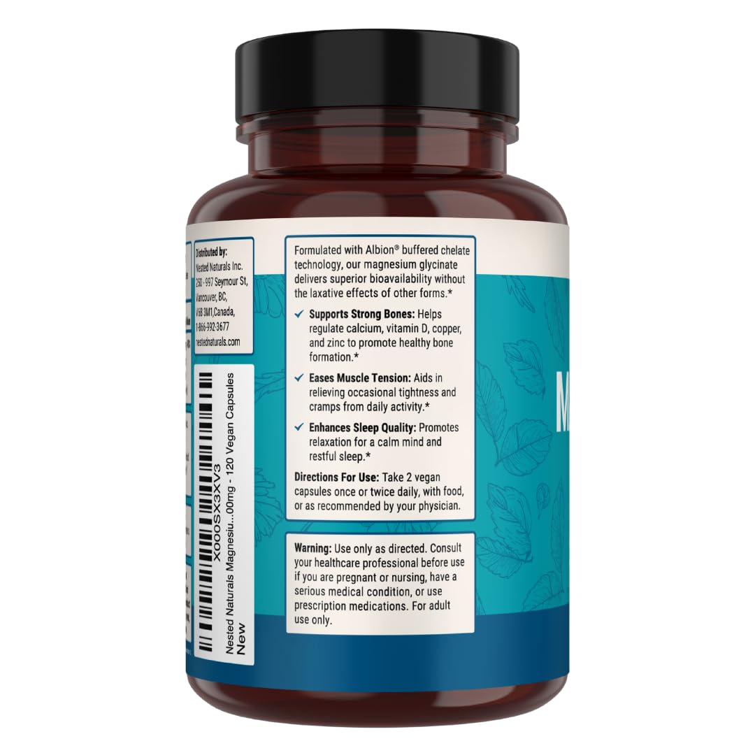 Nested Naturals cgmp facility icon beside bottle