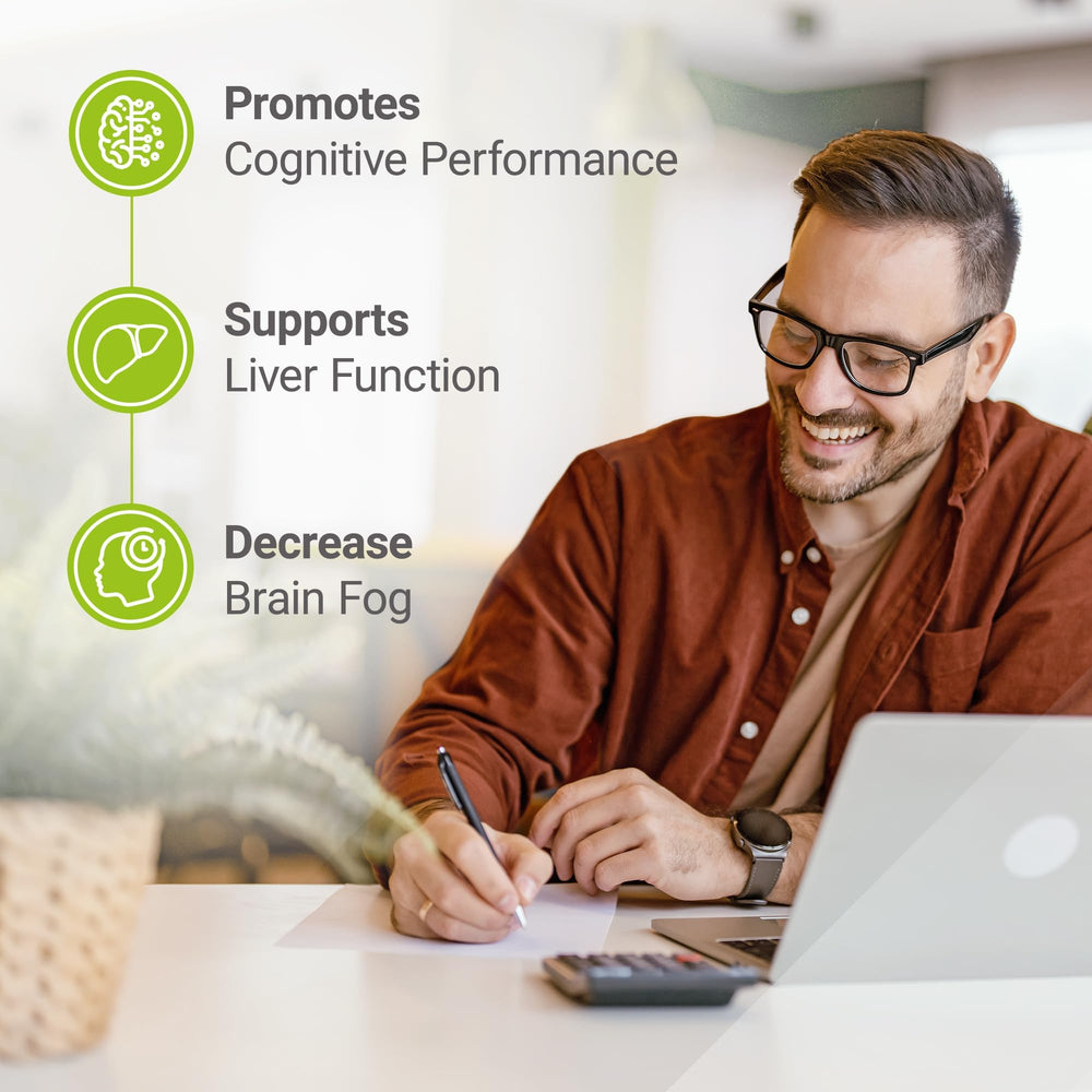 Close-up of Nested Naturals Choline Bitartrate vegan capsules for cognitive support