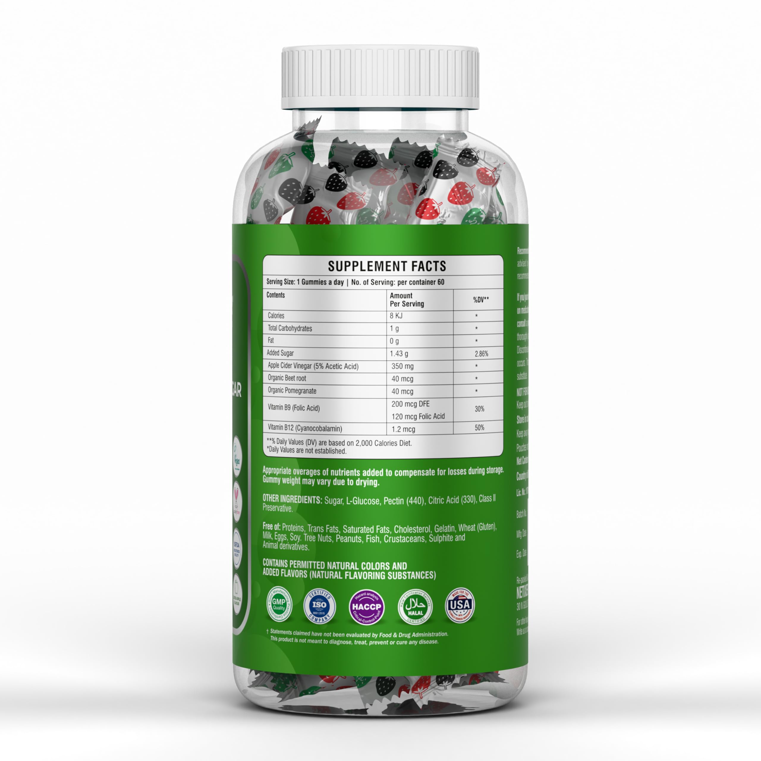 nETiXER gummies individually wrapped for freshness on the go.