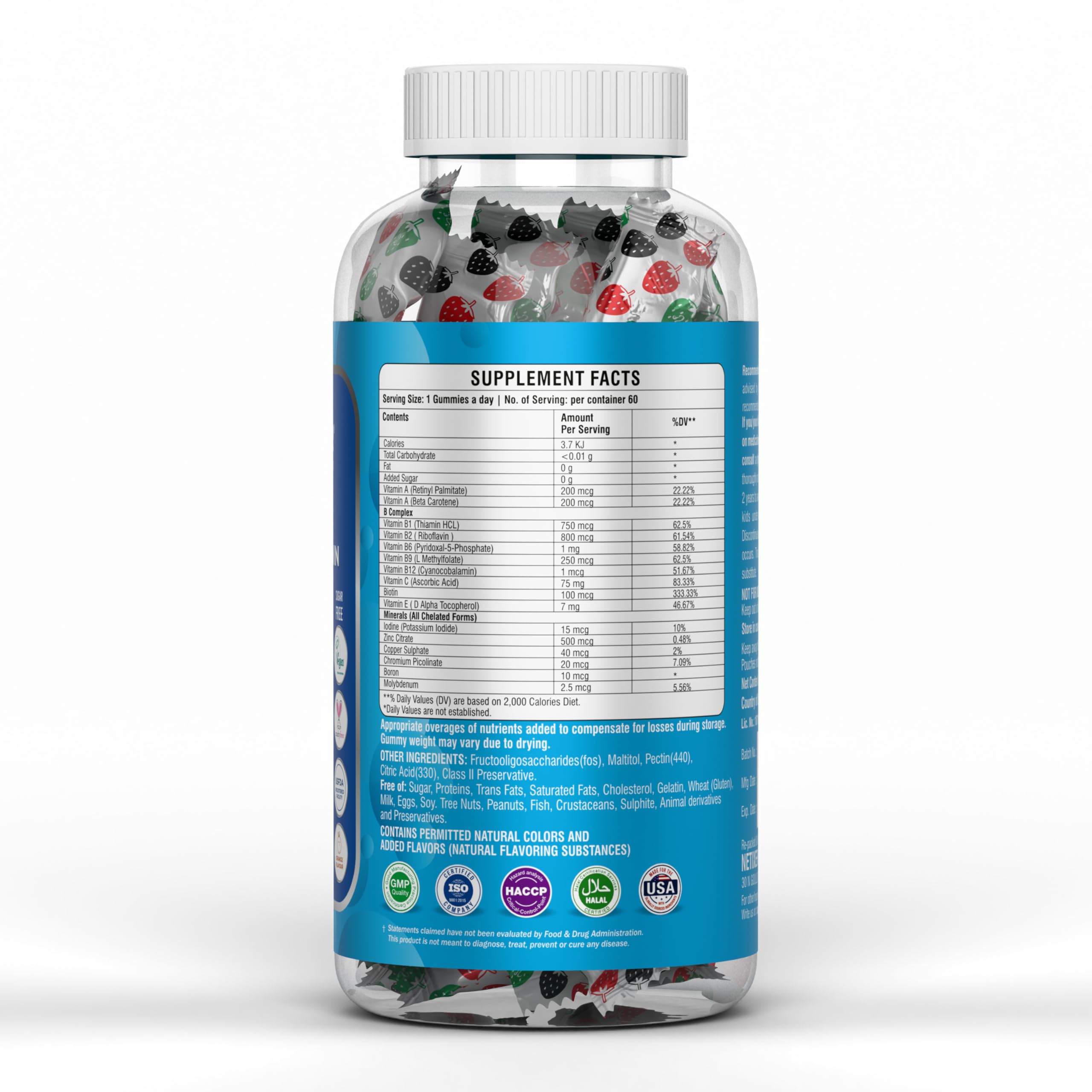 nETiXER individually wrapped gummies emphasizing freshness and hygiene