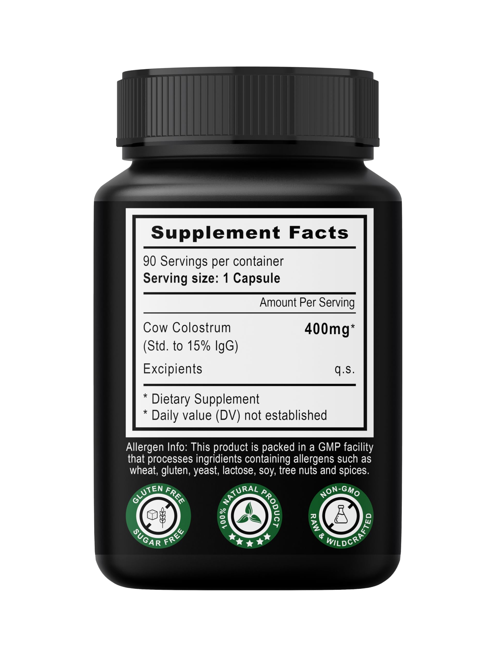 Netvedic Colostrum Extract Capsules close-up of capsules for immune-friendly daily wellness.