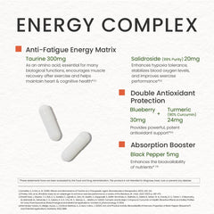 NEUMINA taurine capsule suggests energy production and recovery support.