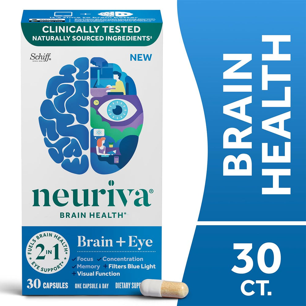 Neuriva capsules illustrating memory and focus benefits for daily use.