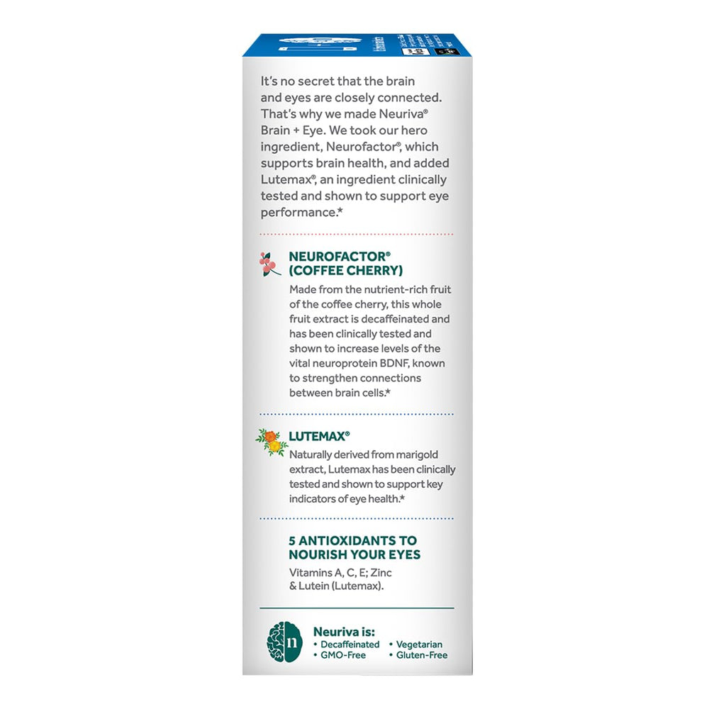 Neuriva Lutemax lutein and zeaxanthin marigold image for eye health.