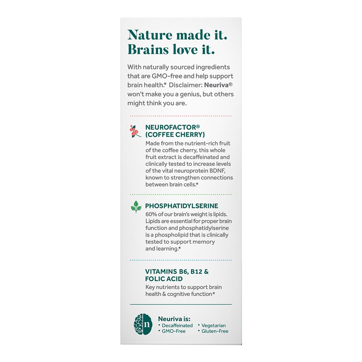 NEURIVA Plus three-pack packaging on shelf may support daily focus.