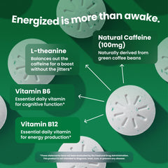 Neuro Energy & Focus Mints close-up showing spearmint flavor for refreshing breath.