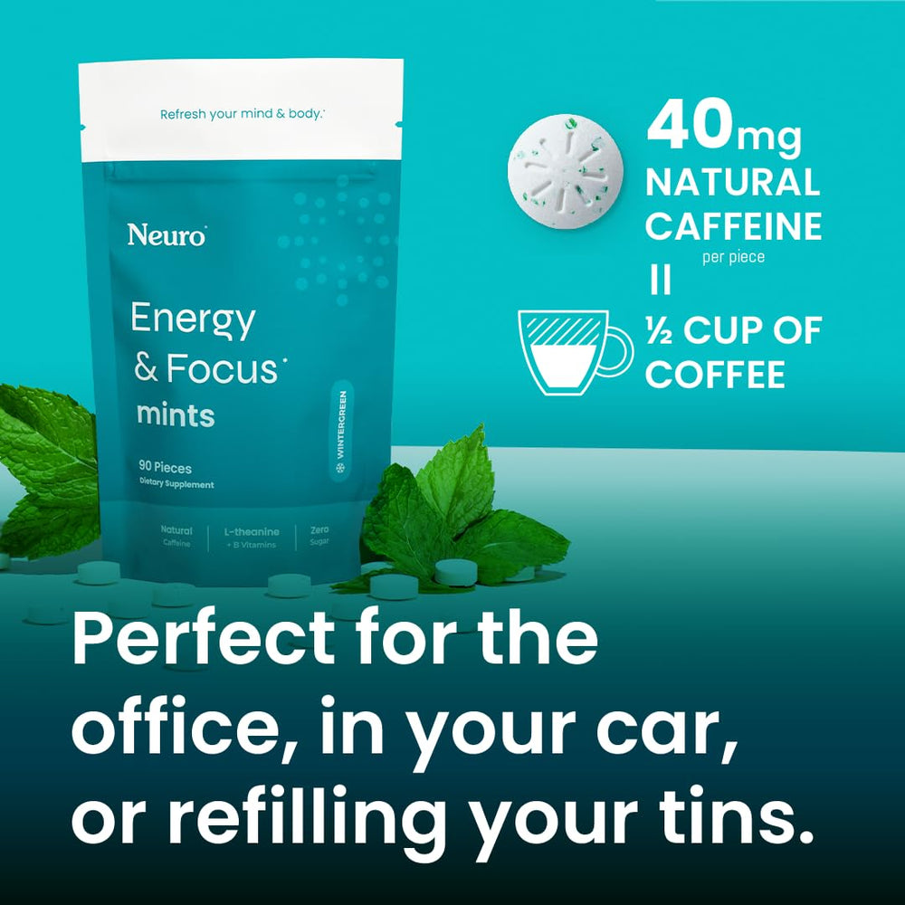 On-the-go use shown, pocket-sized tin for workouts and study sessions.