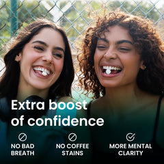 Wintergreen label communicates sugar-free, vegan ingredients for mindful energy support.