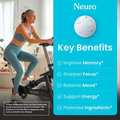 Ingredients panel features Cereboost Ginseng and L-theanine for balanced focus.